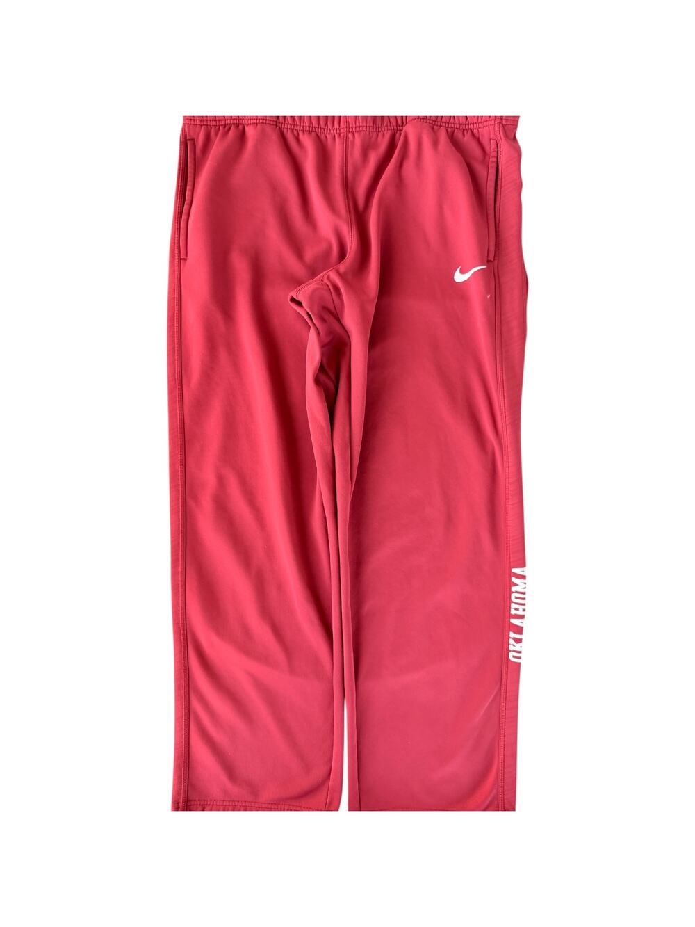 Nike Therma Fit Sweatpants Mens L Red Oklahoma Sooners Athletic Joggers